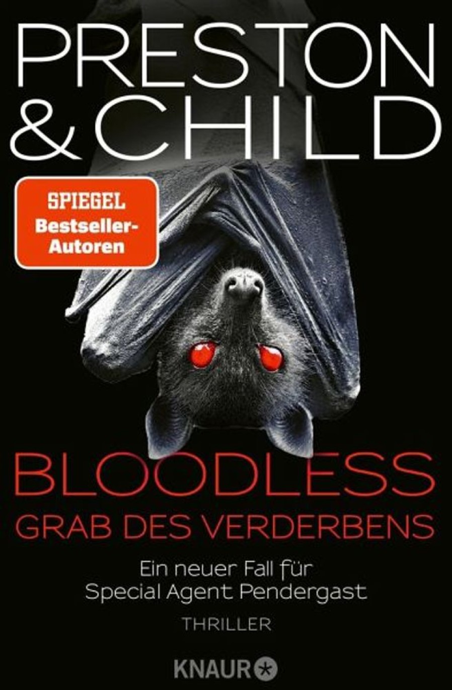 Krimi & Thriller Knaur | Bloodless - Grab Des Verderbens / Pendergast Bd.20