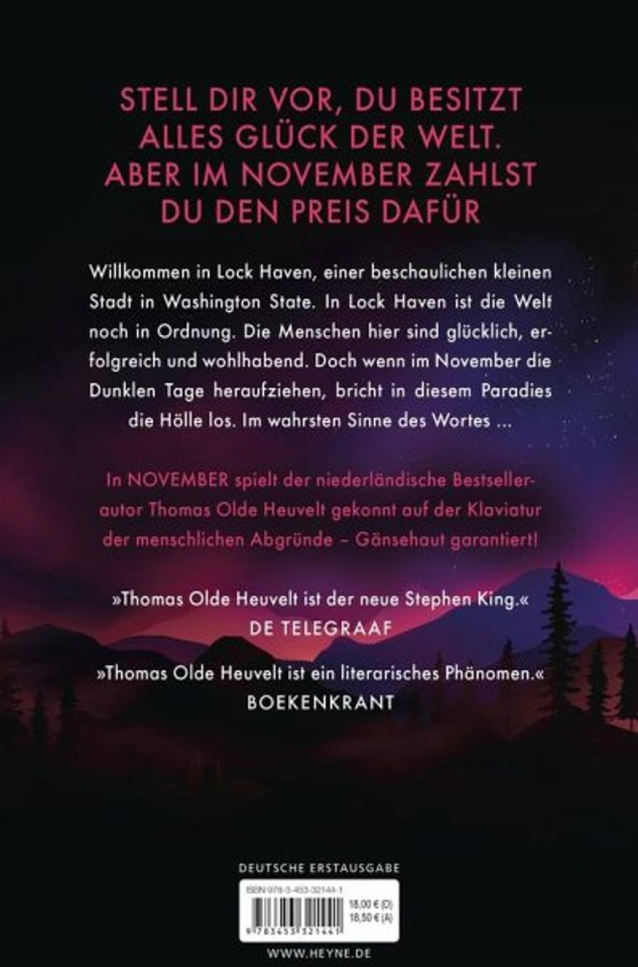 Science Fiction, Fantasy, Horror Heyne | November