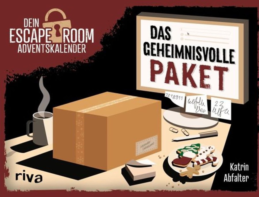 Krimi & Thriller Riva / riva Verlag | Dein Escape-Room-Adventskalender - Das Geheimnisvolle Paket