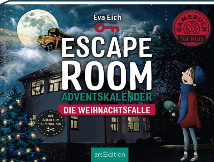 Krimi & Thriller ars edition | Escape Room Adventskalender. Die Weihnachtsfalle