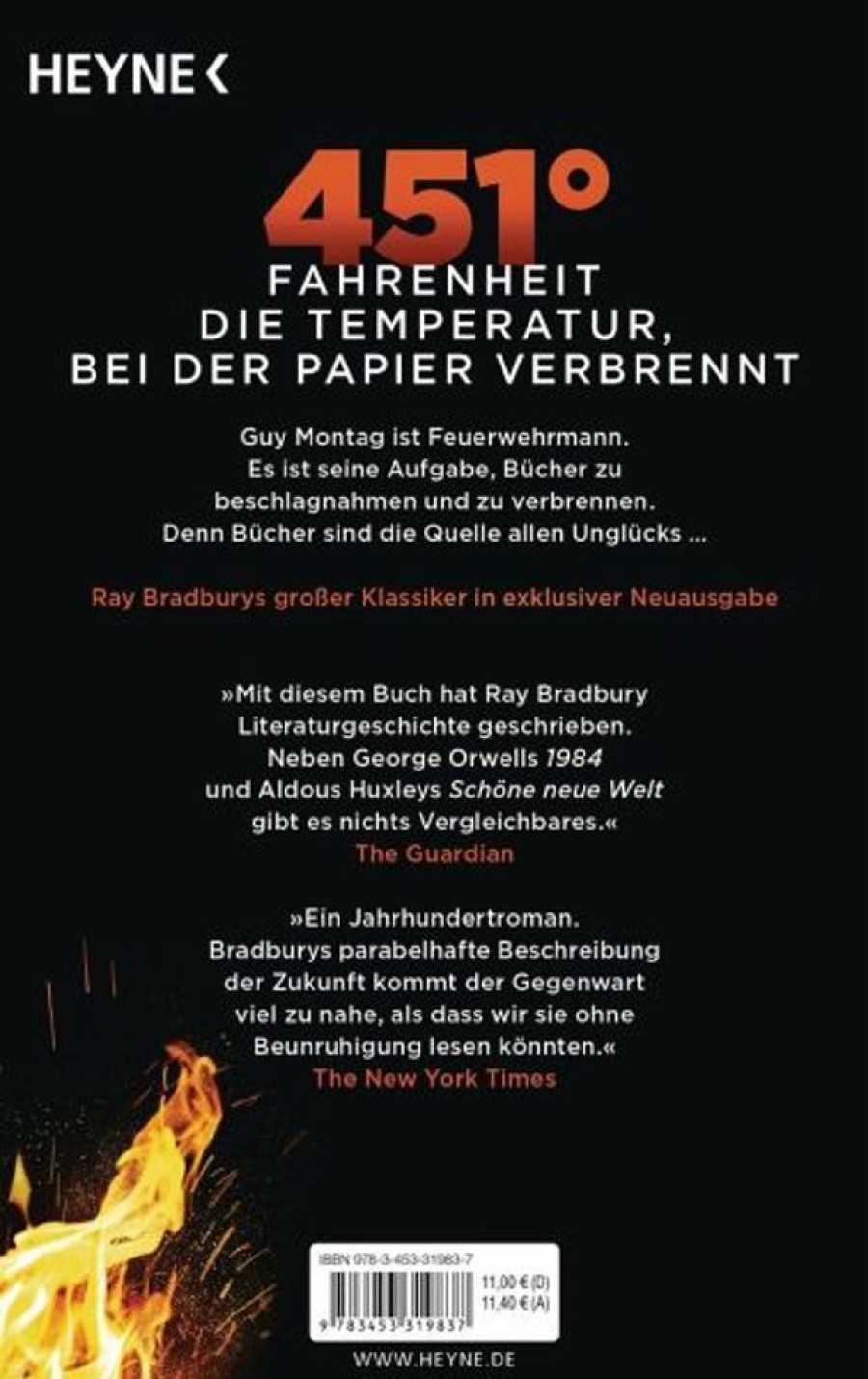 Science Fiction, Fantasy, Horror Heyne | Fahrenheit 451