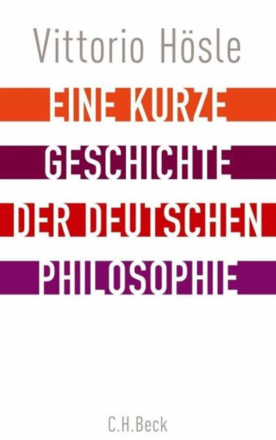 Philosophie Beck | Eine Kurze Geschichte Der Deutschen Philosophie