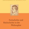 Philosophie Felix Meiner Verlag / Meiner, F | Gesammelte Schriften / Fortschritte Und Ruckschritte In Der Philosophie