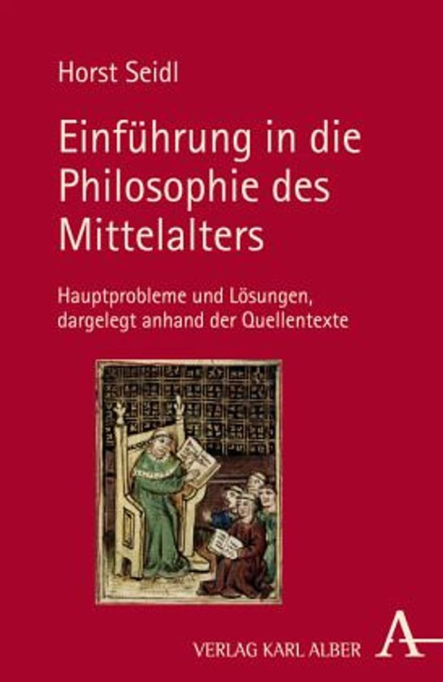 Philosophie Alber | Einfuhrung In Die Philosophie Des Mittelalters