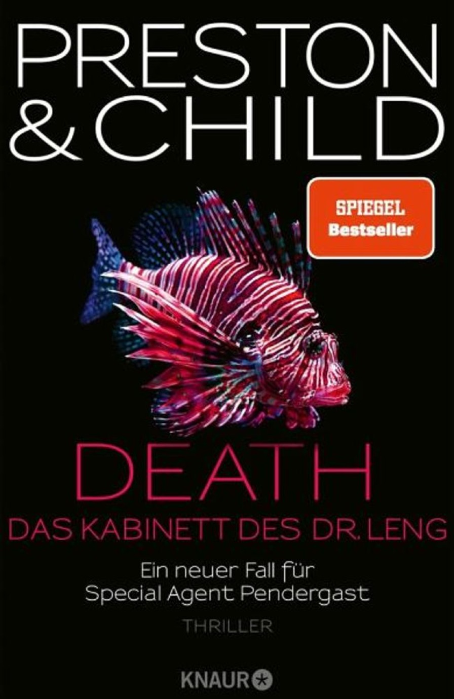 Krimi & Thriller Knaur | Death - Das Kabinett Des Dr. Leng / Pendergast Bd.21