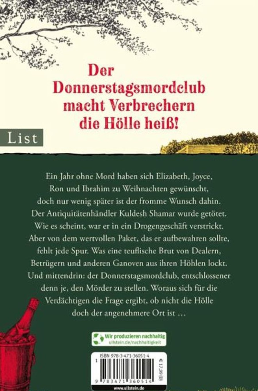 Krimi & Thriller List | Der Donnerstagsmordclub Oder Ein Teufel Stirbt Immer Zuletzt / Die Mordclub-Serie Bd.4