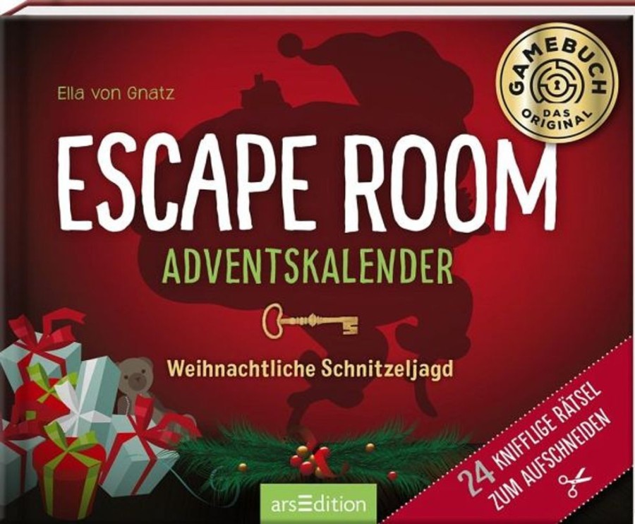 Krimi & Thriller ars edition | Escape Room Adventskalender. Weihnachtliche Schnitzeljagd