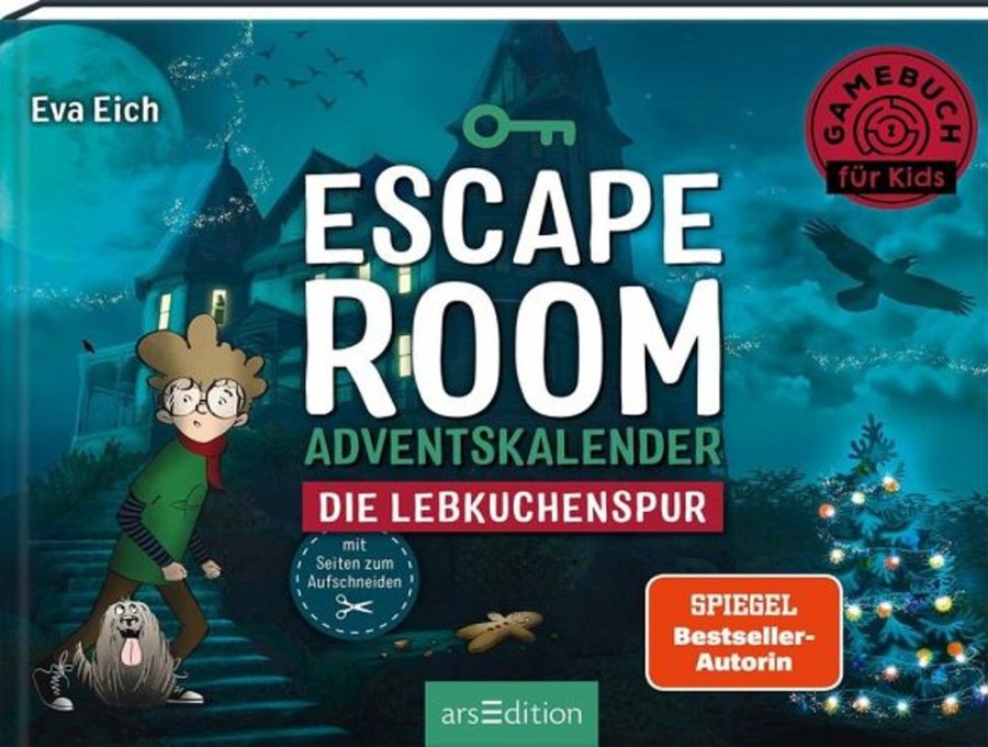 Krimi & Thriller ars edition | Escape Room Adventskalender. Die Lebkuchenspur