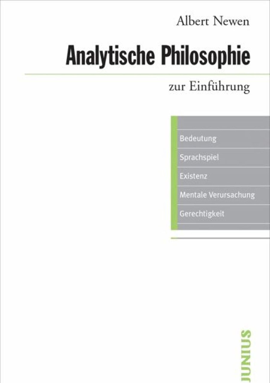 Philosophie Junius Verlag | Analytische Philosophie Zur Einfuhrung